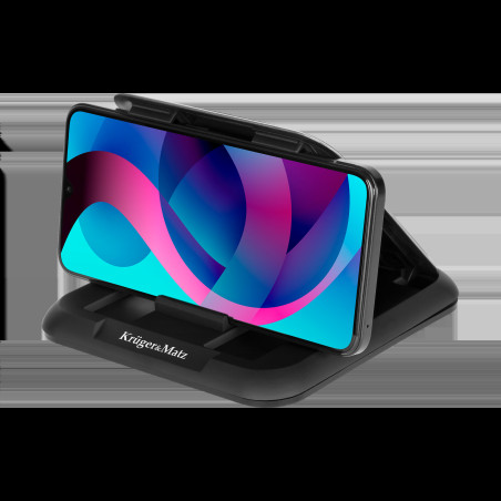 Universellt fäste för Kruger&Matz KM1370-telefonen till instrumentbrädan.