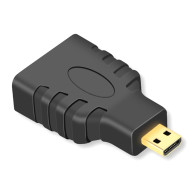 HD26-adapter HDMI till micro HDMI guld