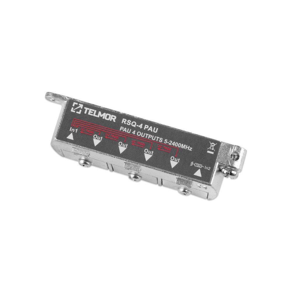 RSQ-4 PAU QUICK SPLITTER 4X 2.4G TELMOR
RSQ-4 PAU SNABBDELARE 4X 2.4G TELMOR