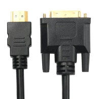 HD8 Kabel HDMI 19-pin-DVI 2m guld