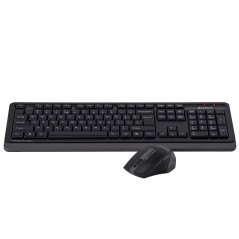 Tangentbord + mus A4TECH FStyler 2.4G FG1035 RF NANO Grå
