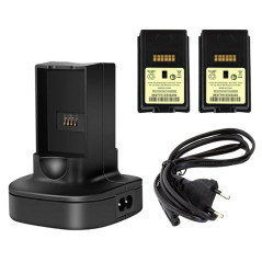 KX7 Laddningsstation för Xbox 360-kontrollernas batterier