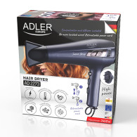 AD 2273 Hårtork med hoprullbar sladd - 2400w + diffuser