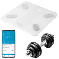 AD 8186 vit Badrumsvåg analytisk ? smart - Tuya-app
