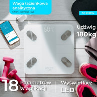 AD 8186 vit Badrumsvåg analytisk ? smart - Tuya-app