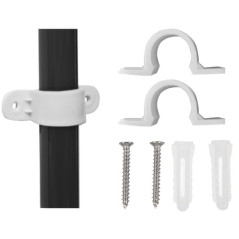 Garderob i tyg 170x170cm Ruhhy 23740