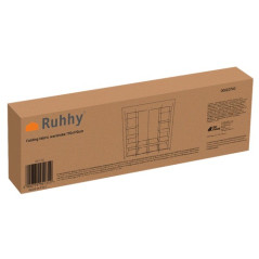 Garderob i tyg 170x170cm Ruhhy 23740