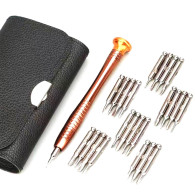 NZ7 Torx precisions skruvmejslar 25 i 1 fodral