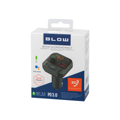 74-175- FM-sändare med Bluetooth-handsfreekit + 3D-stereo