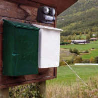 OD12A Skrämmande blixt-ljud fågelröst avskräckare