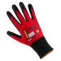 Arbetshandskar Ultraflex, nylon-spandex, belagda med polyuretan-nitril (skum), 4131X, storlek 9
