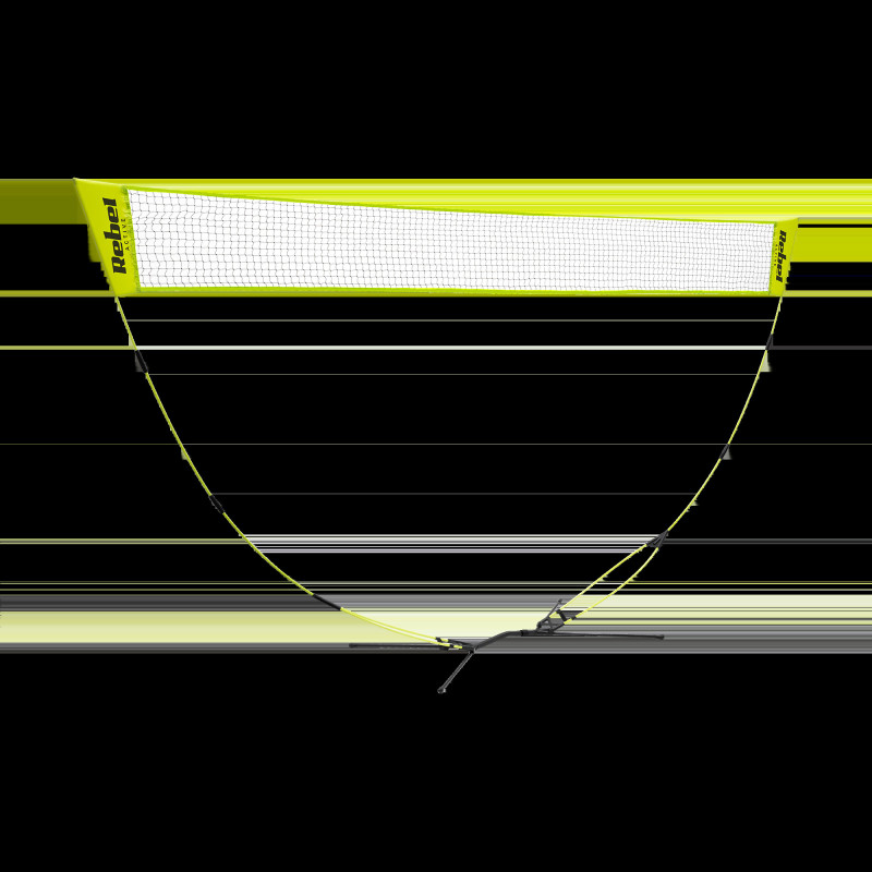 Hopfällbart badmintonnät och andra sporter Rebel Active