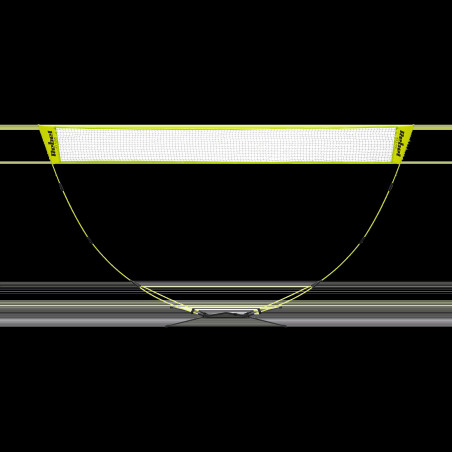 Hopfällbart badmintonnät och andra sporter Rebel Active