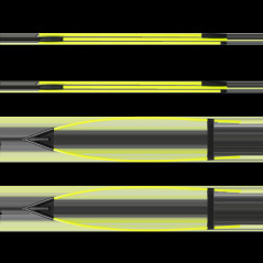 Hopfällbart badmintonnät och andra sporter Rebel Active
