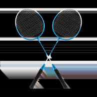 Badmintonset med nät, REBEL ACTIVE