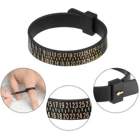 AG929B Multisizer juvelmått för ringar