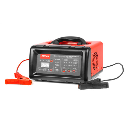 Digital laddare med boostfunktion jump starter 20a 6v 12v amio-04057