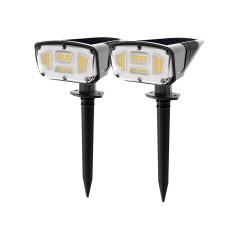 70-296- Solcellslampa med LED infälld strålkastare sl-26 2 st. | HandlaSmidigt.se