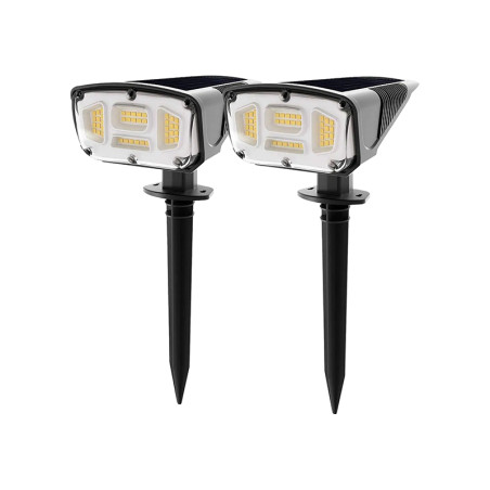 70-296- Solcellslampa med LED infälld strålkastare sl-26 2 st. | HandlaSmidigt.se