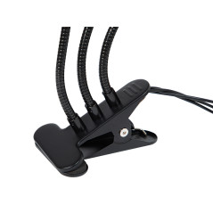 71-301- Golvlampa för odling av växter med trippelklämma