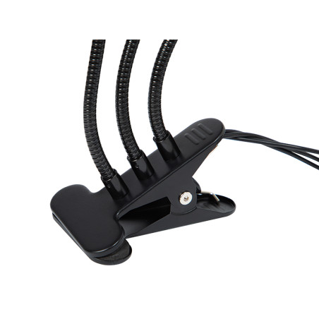 71-301- Golvlampa för odling av växter med trippelklämma