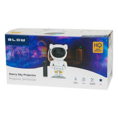 Nattlampa stjärnprojektor astronaut skyshow