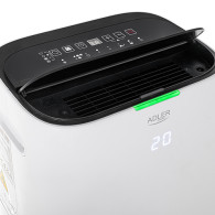 Luftrenare och luftfuktare 2 i 1 med LED (kompressor)