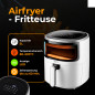 CR 6313 Fettfri fritös - 12 program 5,0 l - airfryer