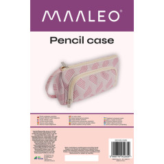 Pennfodral Tvåfack Rosa Dubbelvikt Ficka för Barn