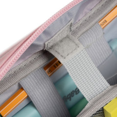 Pennfodral dubbelt utfällbart - rosa Maaleo 24517