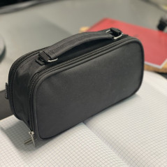 Pennfodral dubbelt utfällbart - svart Maaleo 24516