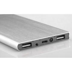US13A Power bank 20000 slim alu svart