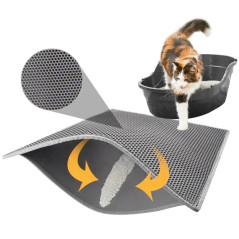 DA291A Matta till toalettsits 40x50 grå