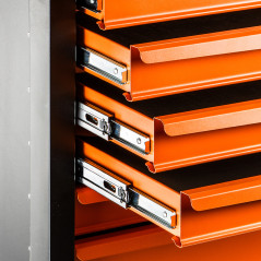 Verktygsskåp, 7 lådor + 176 verktyg