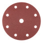 Slipande skivor 150 mm, P40, 5 st, med 9 hål till 04-721.