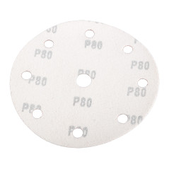 Sliprondeller 150 mm, P80, 5 st, med 9 hål för 04-721