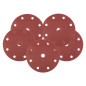 Sliprondeller 150 mm, P100, 5 st, med 9 hål för 04-721