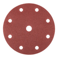 Sliprondeller 150 mm, P100, 5 st, med 9 hål för 04-721
