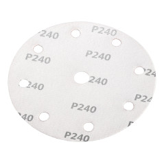 Sliprondeller 150 mm, P240, 5 st, med 9 hål, för 04-721