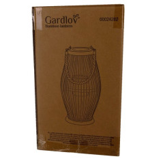 Lykta av bambu- och rottingmaterial Gardlov 24282