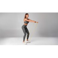 Elastisk träningsband - Power Band PL-2, röd 6-14 kg REBEL ACTIVE