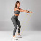 Elastisk träningsgummiband - Power Band PL-4, lila 20-45 kg REBEL ACTIVE