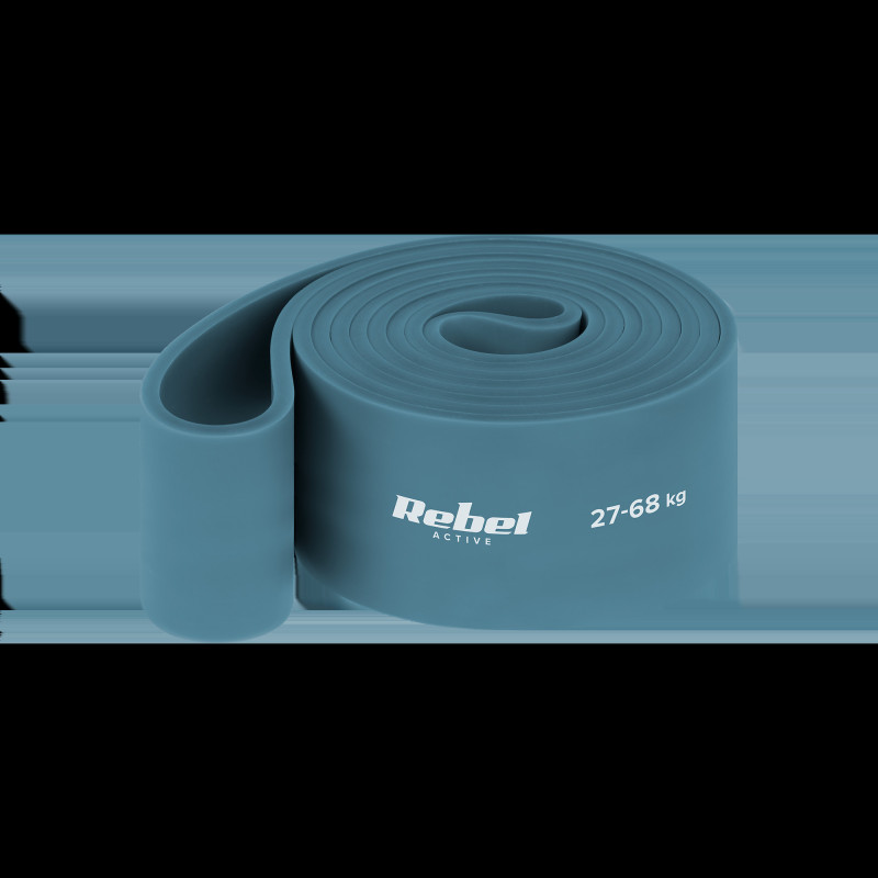 Latexträningsband - Power Band PL-6, blå 27-68 kg REBEL ACTIVE