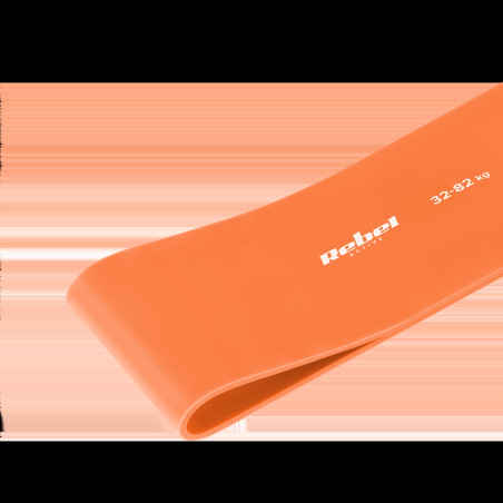 Latexträningsband - Power Band PL-7, orange 32-82 kg REBEL ACTIVE