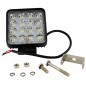 ZD21A Arbetslampa med 16 LED-halogenlampor 48W