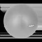 Minigymnastikboll för rehabiliteringspilates 25 cm, grå färg, REBEL ACTIVE.
