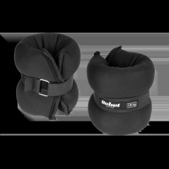 Viktmanschetter för fotleder och handleder 2x1.5kg, REBEL ACTIVE