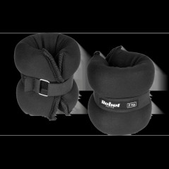 Viktmanschetter för fotleder och handleder 2x2kg, REBEL ACTIVE