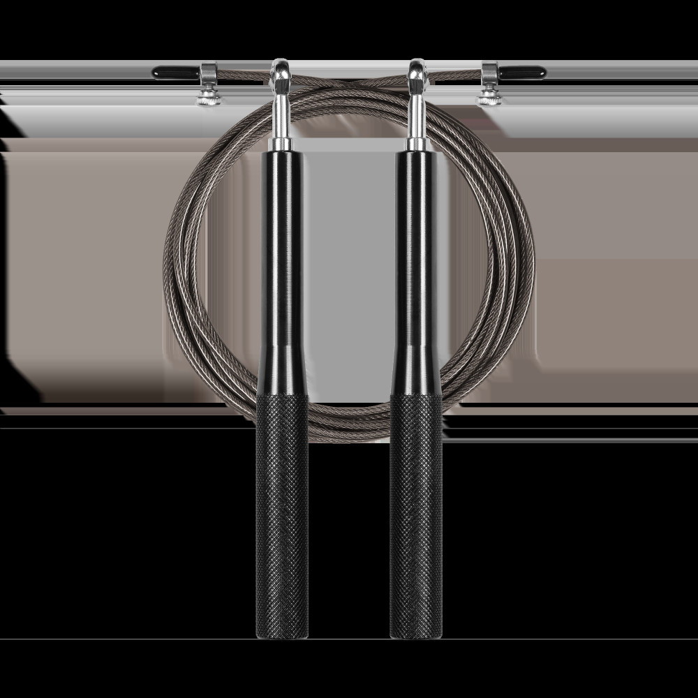 Hopprep av aluminium med metalliskt lager, justerbar till 300 cm, REBEL ACTIVE.