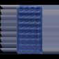 Luftmadrass för en person att sova på + pump, 186 x 96 x 22 cm